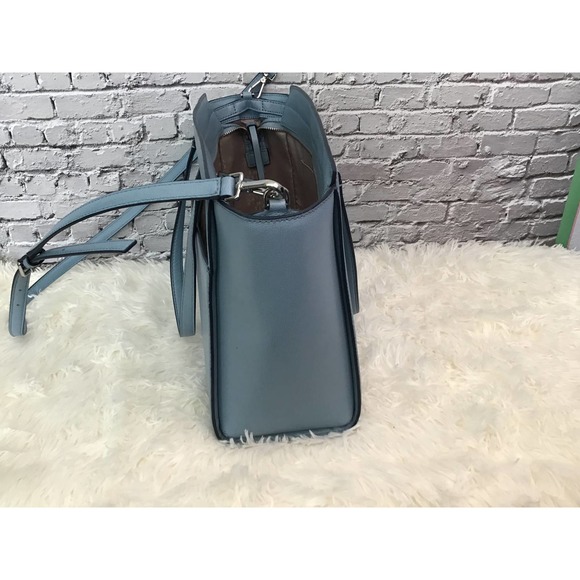 Kate Spade Sky Blue Patterson Drive Geraldine Pebbled Leather Purse - Picture 4 of 7